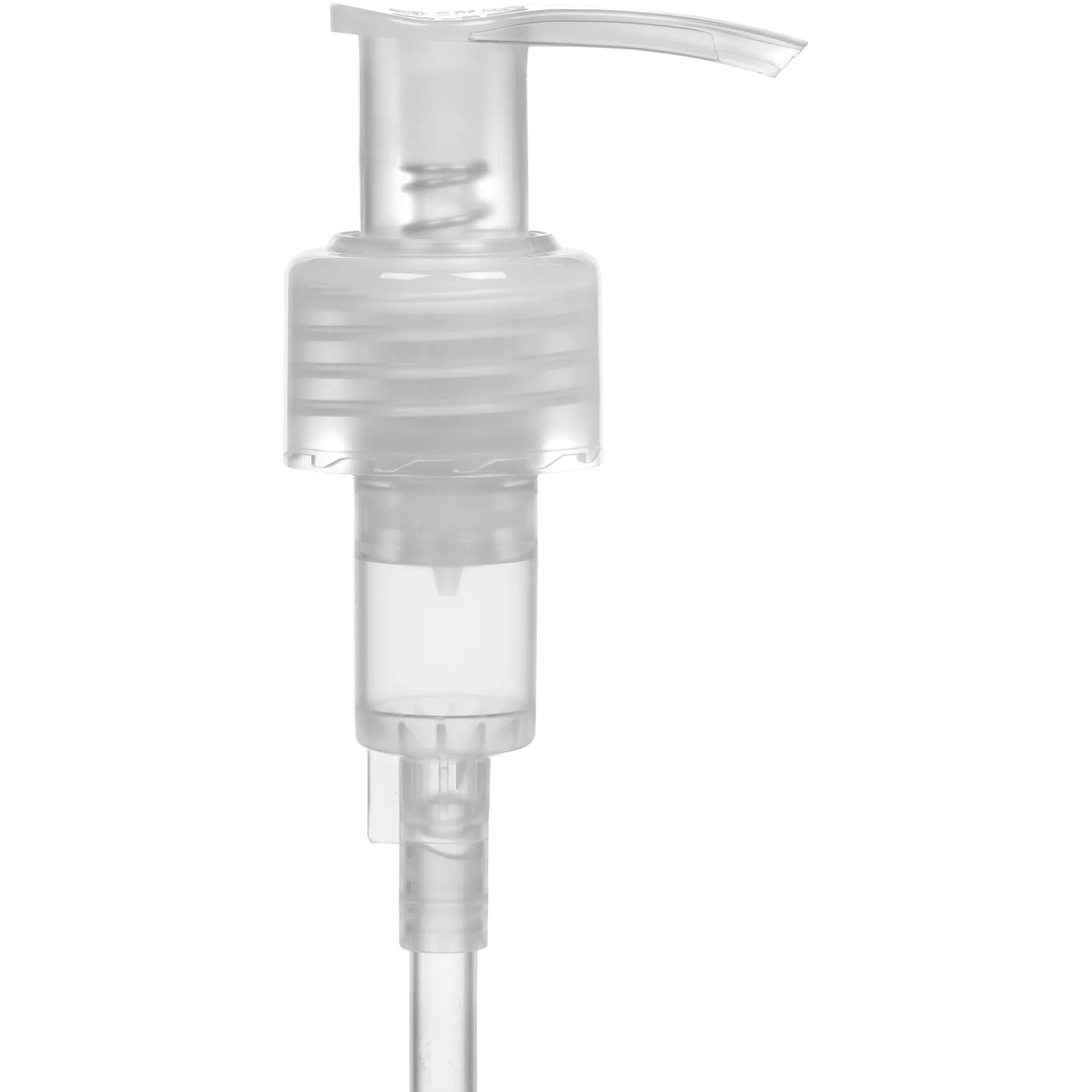 .06 oz. Natural Dispensing Pump, 10" Dip Tube, 24mm 24-410