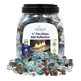 1/2" Bali Reflective | American Fire Glass