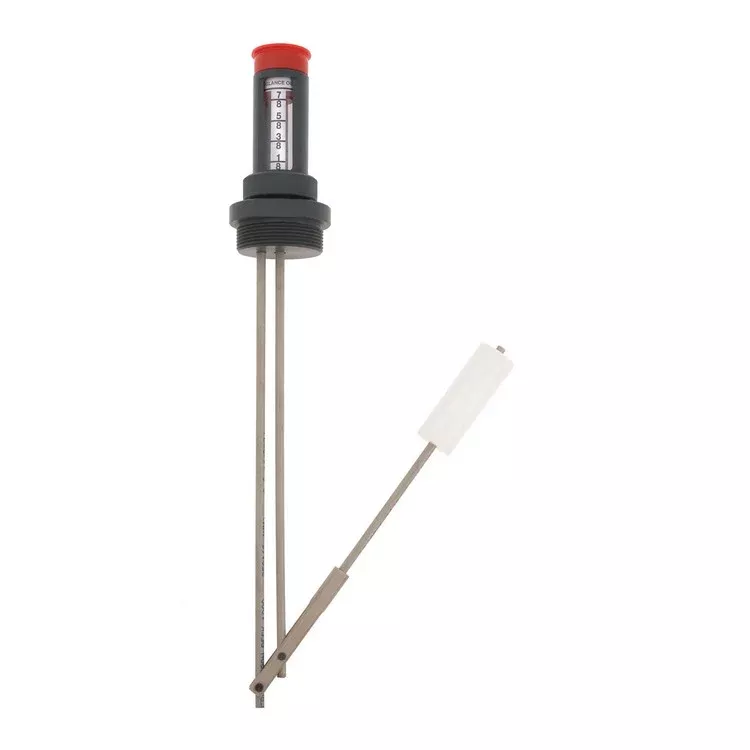 1.5" NPT Therma Peek Plastic Gauge - Model PH-1.5-96