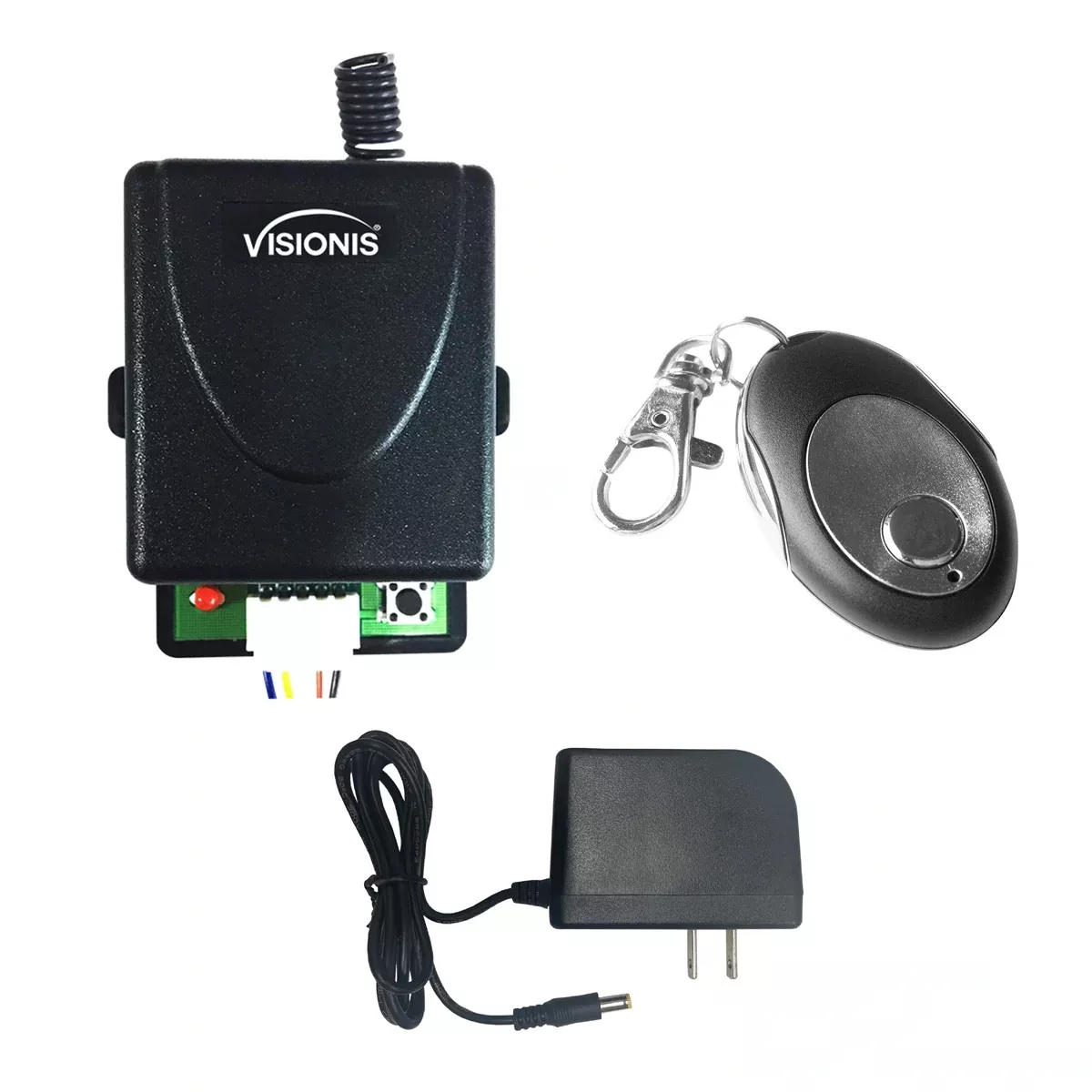 1 Wireless Remote + 1 Wireless Receiver One Channel RF 315MHz + Power Supply Kit - FPC-5227 Visionis