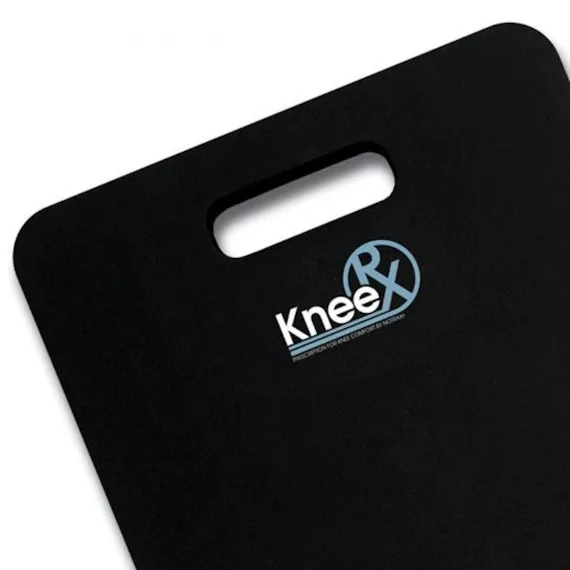 12" x 22" Heavy-Duty Black Kneeling Mat, 4/pk