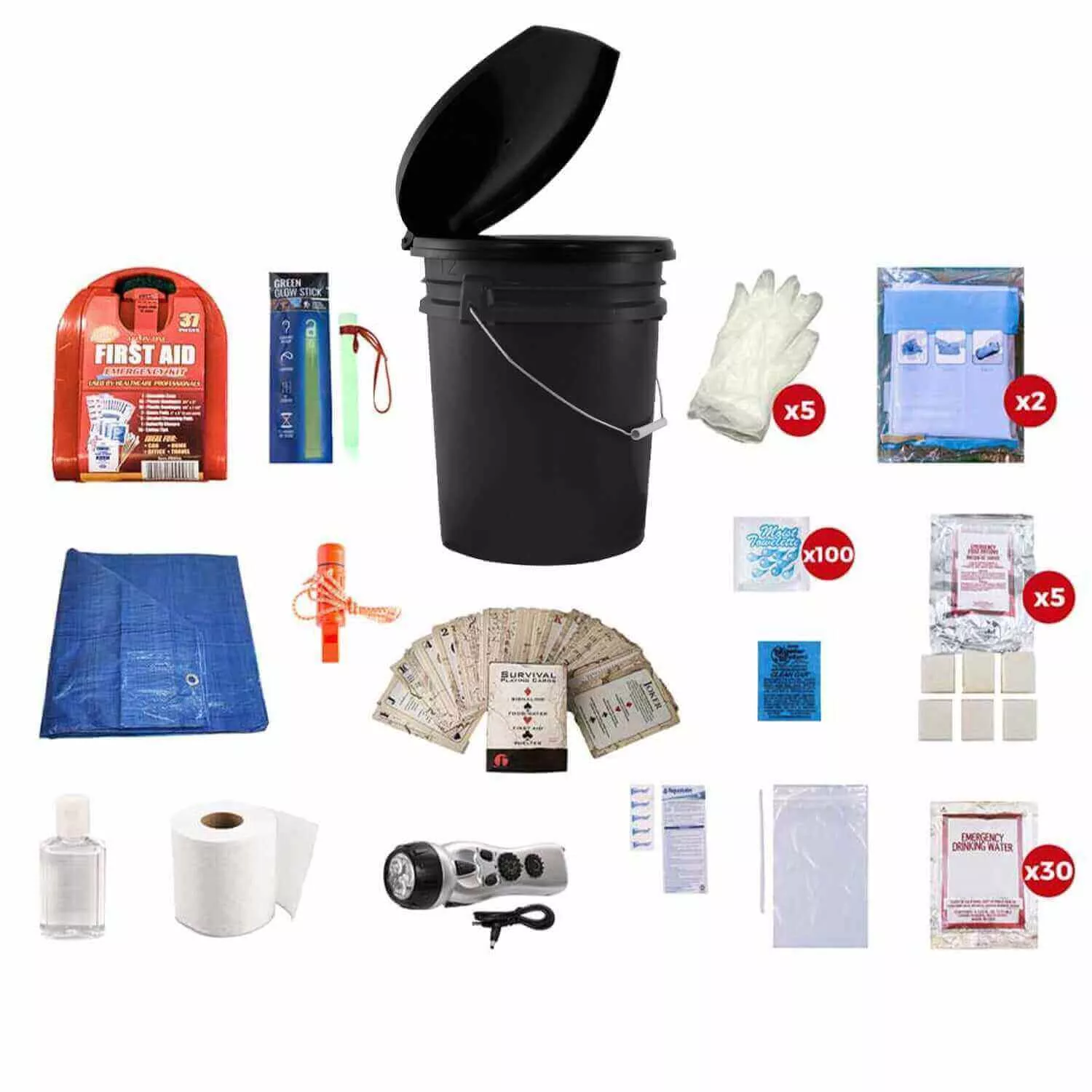 Deluxe Classroom Lockdown Kit – Emergency Preparedness for 30 Students