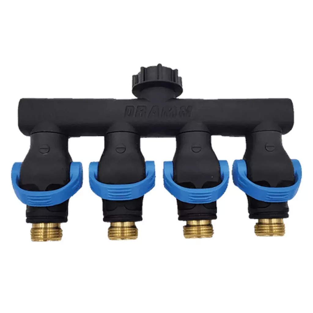 Dramm HighFlow 4-Way Shut Off Valve
