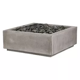 Hart Concrete Design 36" Grey Alvin Fire Pit - Propane