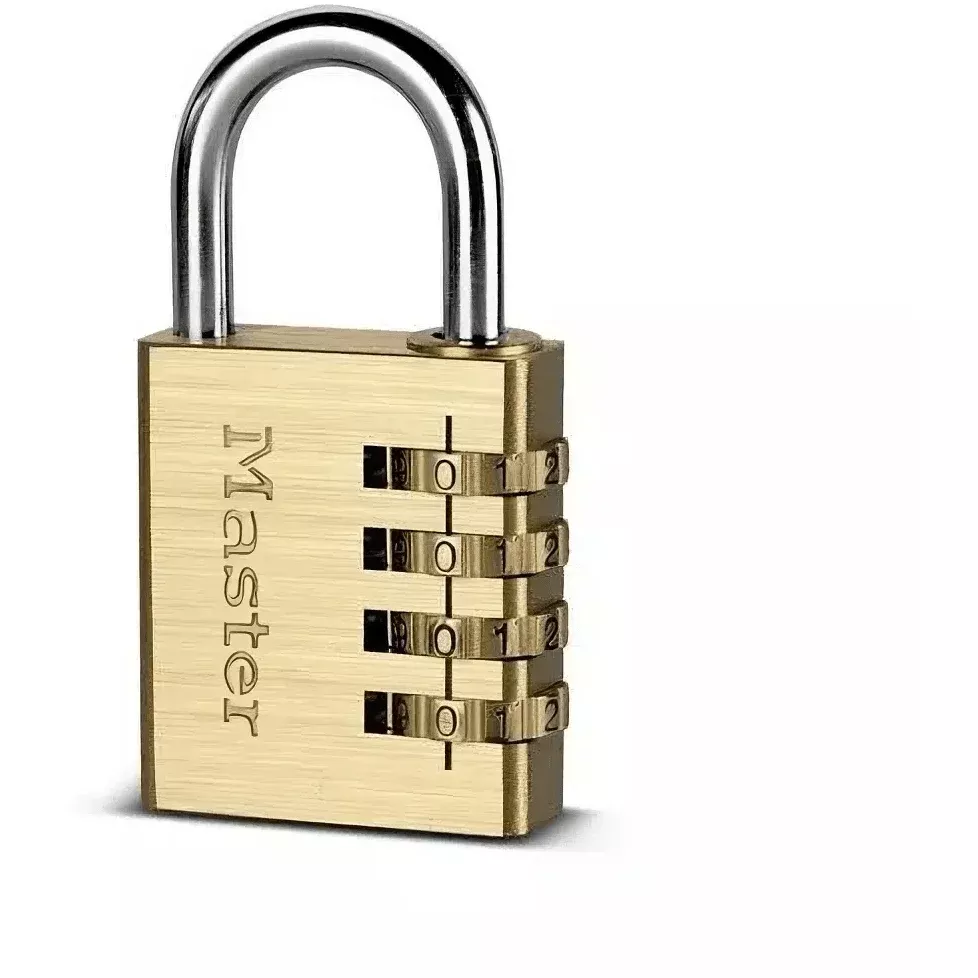 Master Lock Brass Combination Padlock 40mm
