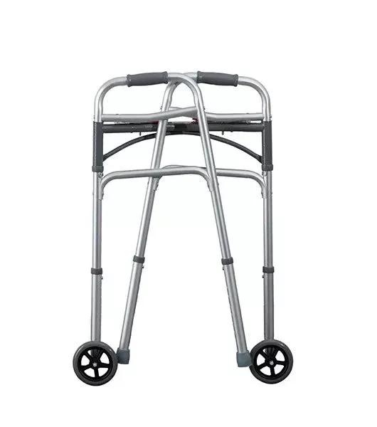 Medacure Junior 2-Button Folding Walker | JWNW, JW5W | Standard & 5" Wheel Models Available