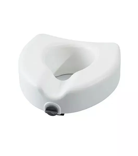 Medacure RTS350 Raised Toilet Seat with Lock | 350 lb Weight Capacity