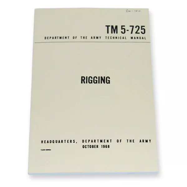 Military Rigging Technical Manual