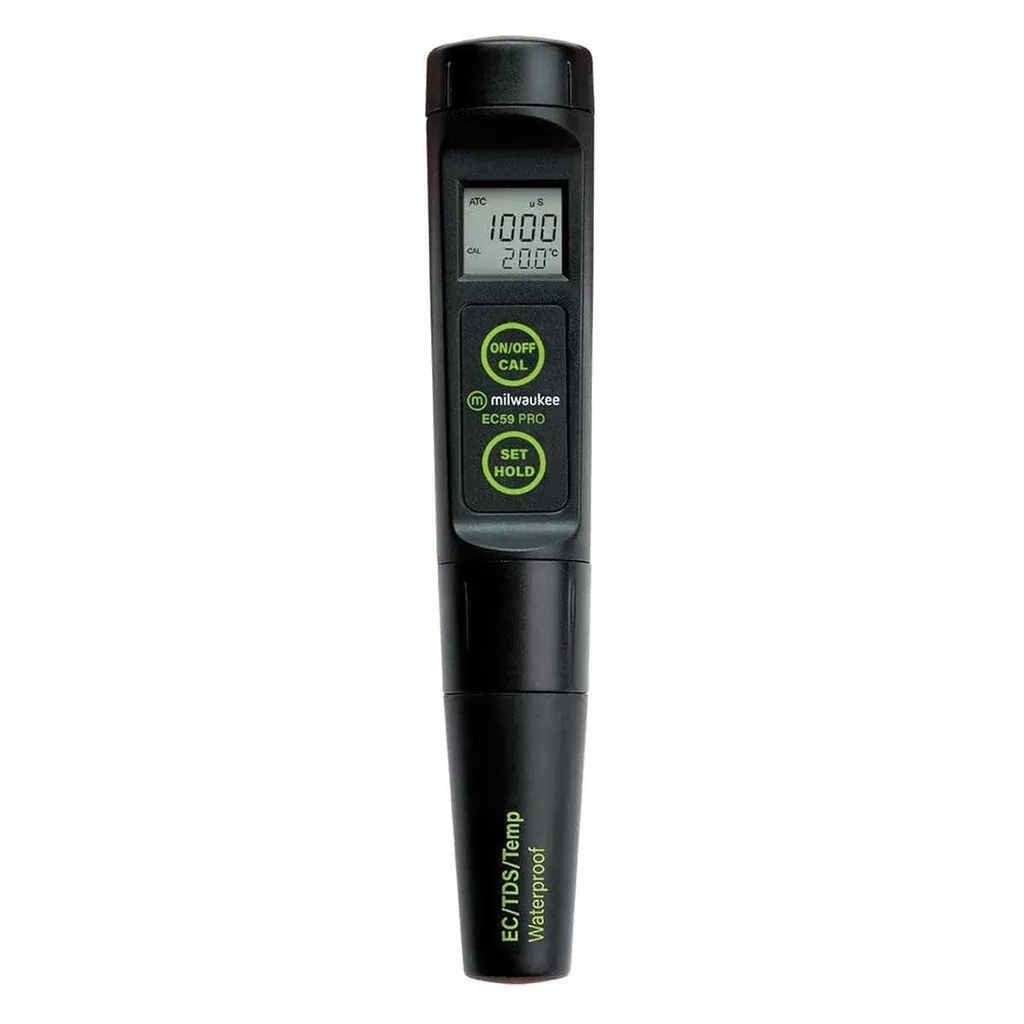 Milwaukee EC59 PRO Waterproof 3-in-1 Conductivity / TDS & Temperature Tester