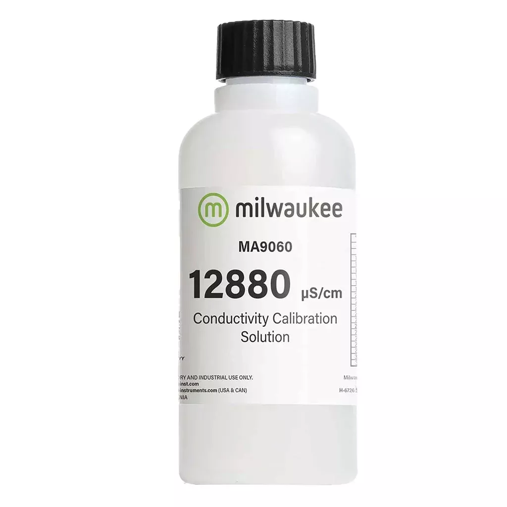 Milwaukee MA9060 12880 µS/cm Conductivity Calibration Solution | 230 mL