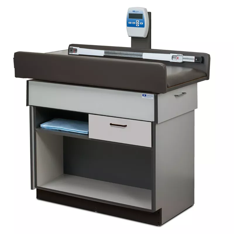 Pediatric Digital Scale Treatment Table w/Drawer & Open Storage