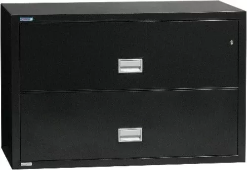 Phoenix Safe LAT2W38 Lateral 38 Inch 2-Drawer Fire and Water Resistant File Cabinet