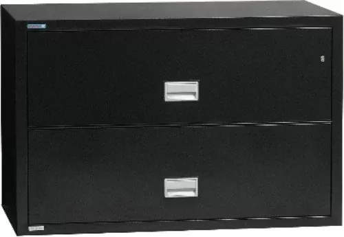 Phoenix Safe LAT2W44 Lateral 44 inch 2-Drawer Fire and Water Resistant File Cabinet