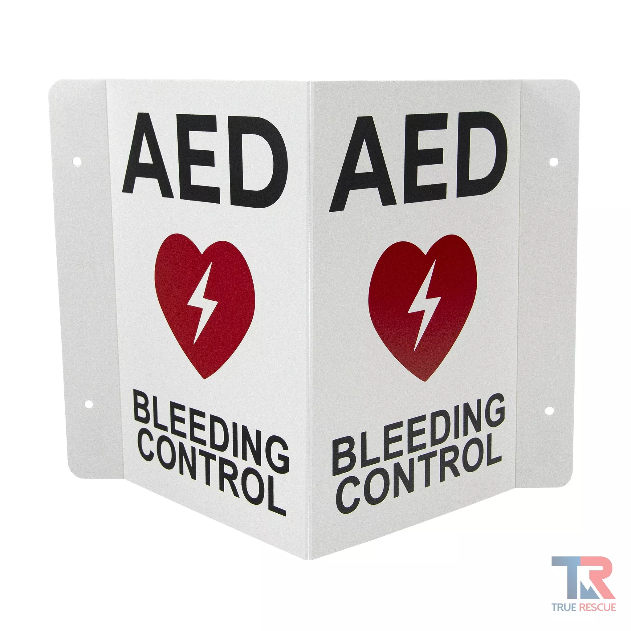 Transforming AED / BC Wall Sign