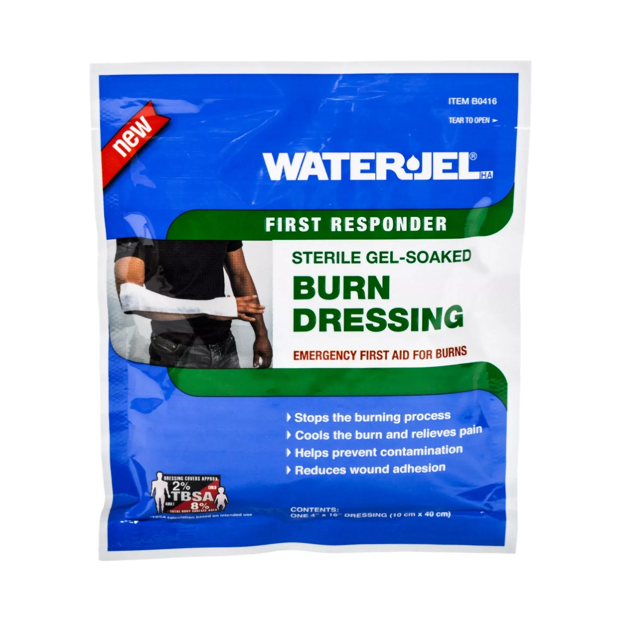 Waterjel Burn Dressing 4" x 16"