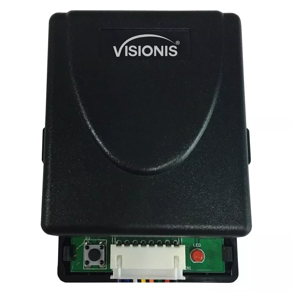 Wireless Receiver. Two Channels RF 315MHz. Up to 160ft (50m) of Operating Distance. For Opening Doors, Garage Doors, and Gates - VIS-8007 Visionis