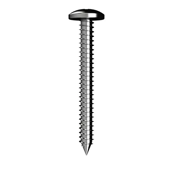 Zinc Plated Bremick™ Self Tap Screw Pan Head Phillips Drive