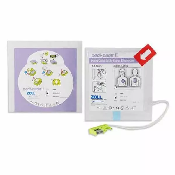 Zoll Pedi-Padz II Pediatric Pads - MANUFACTURER BACKORDER