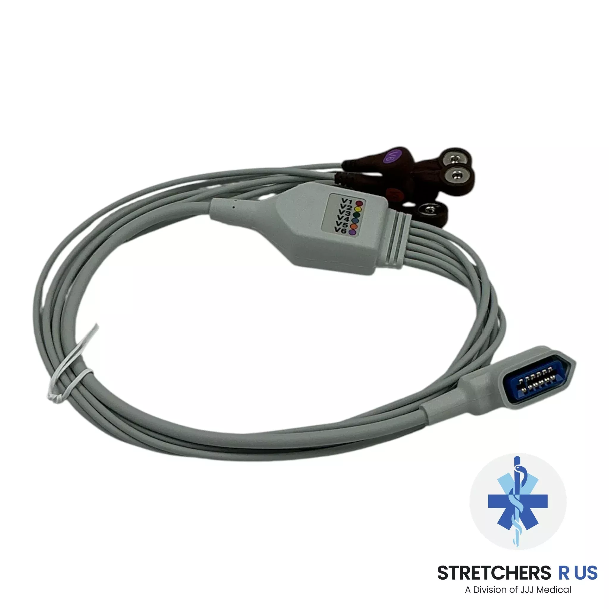 ZOLL Replacement Precordial 6-Lead ECG Cable – AAMI