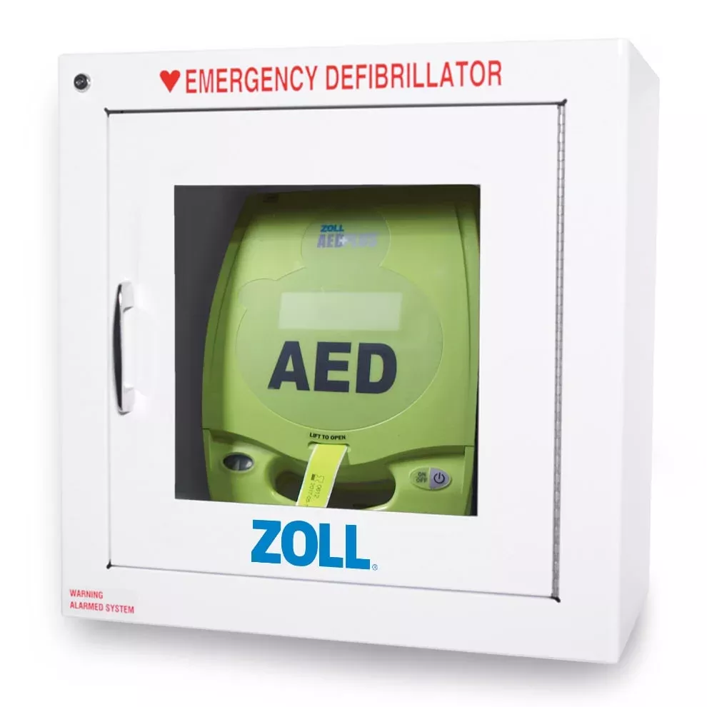 Zoll Standard Metal AED Plus Defibrillator Cabinet