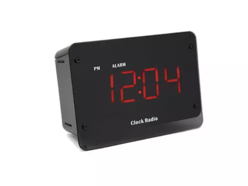 Zone Shield Night Vision 4K Clock Radio DVR
